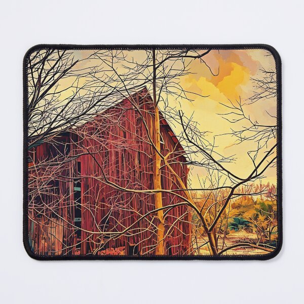 Item preview, Weathered Red Barn designed and sold by tomorrowsart.
