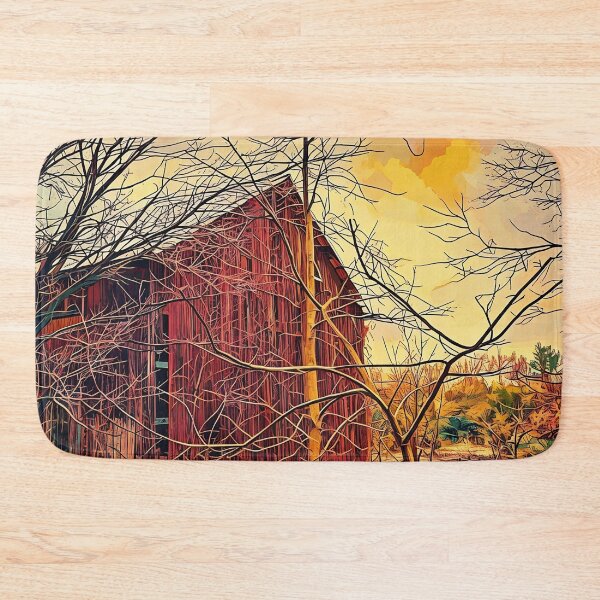 Item preview, Weathered Red Barn designed and sold by tomorrowsart.