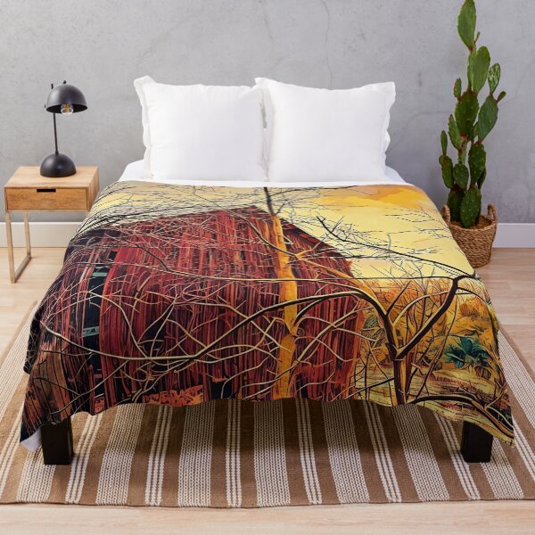 Item preview, Weathered Red Barn designed and sold by tomorrowsart.