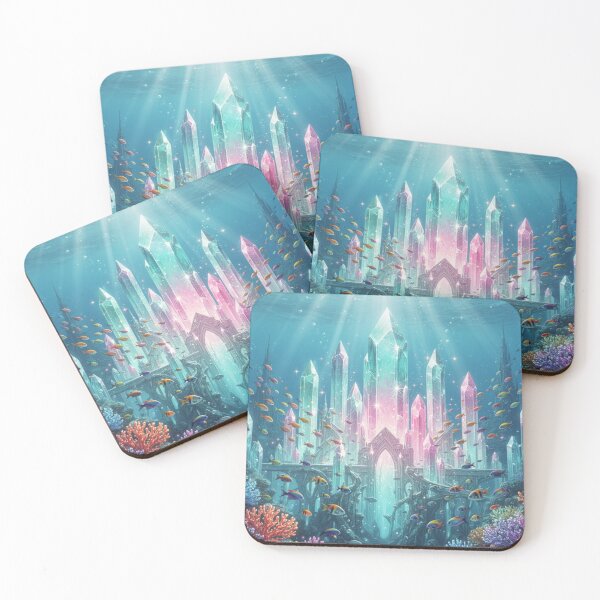 Item preview, Radiant Crystal Underwater Fantasy City designed and sold by Whispers of Light✨.