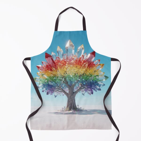Item preview, Radiant Rainbow Crystal Tree Fantasy designed and sold by Whispers of Light✨.