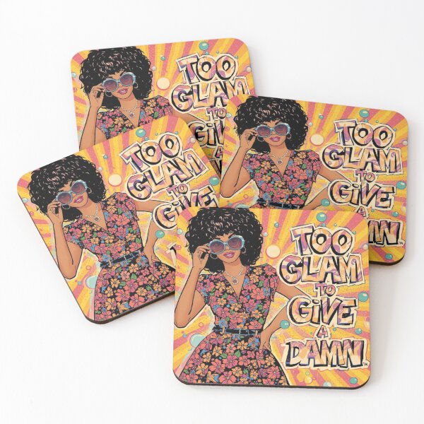 Item preview, Too glam to give a damn  designed and sold by Anisha  Vaz.