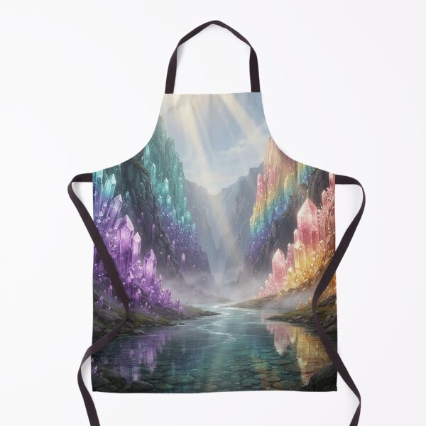 Item preview, Radiant Crystal Canyon Fantasy Landscape designed and sold by Whispers of Light✨.