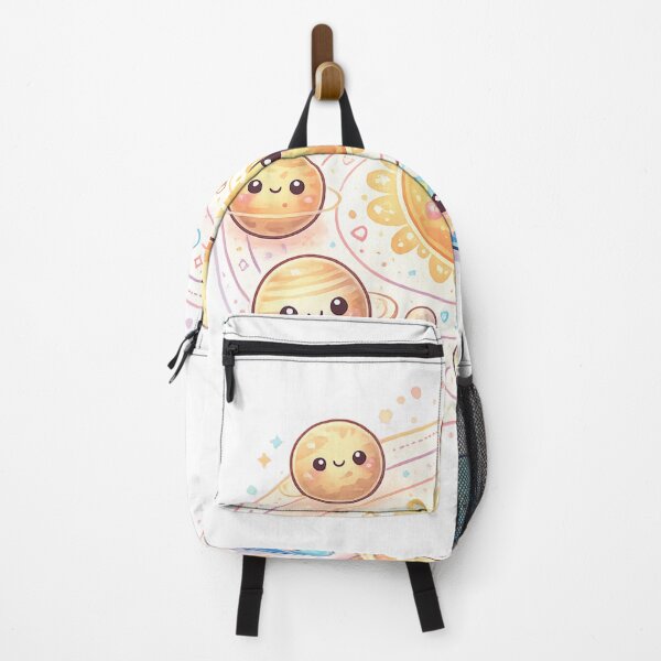 Item preview, Kawaii Solar System – Cute Smiling Planets Cartoon Design designed and sold by JordanInk Studio.