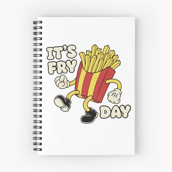 Item preview, It's Fry Day French Fries designed and sold by CrispyMeowsart.