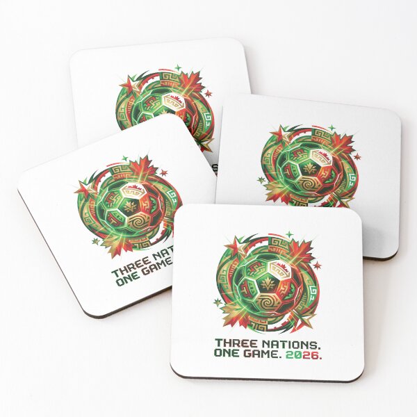Item preview, Three Nations One Game 2026 – Global Soccer Unity Design designed and sold by KAYJAY DESIGNS.
