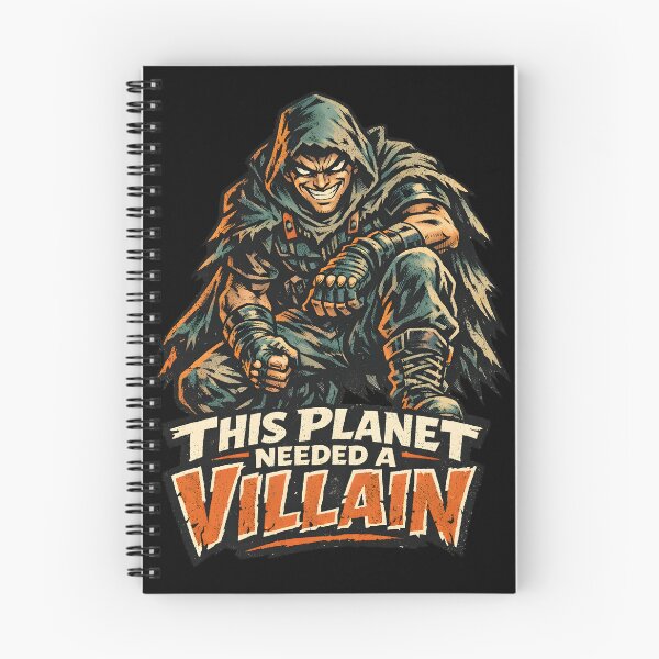 Item preview, Villain Era Aesthetic Dark Anti-Hero Gritty Comic Art - This Planet Needed A Villain Distressed Streetwear by Vivaan Studio designed and sold by Vivaan Studio.