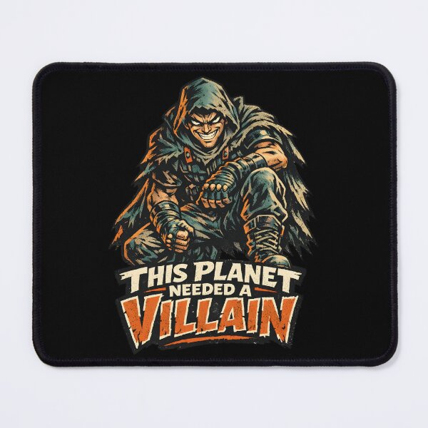 Item preview, Villain Era Aesthetic Dark Anti-Hero Gritty Comic Art - This Planet Needed A Villain Distressed Streetwear by Vivaan Studio designed and sold by Vivaan Studio.