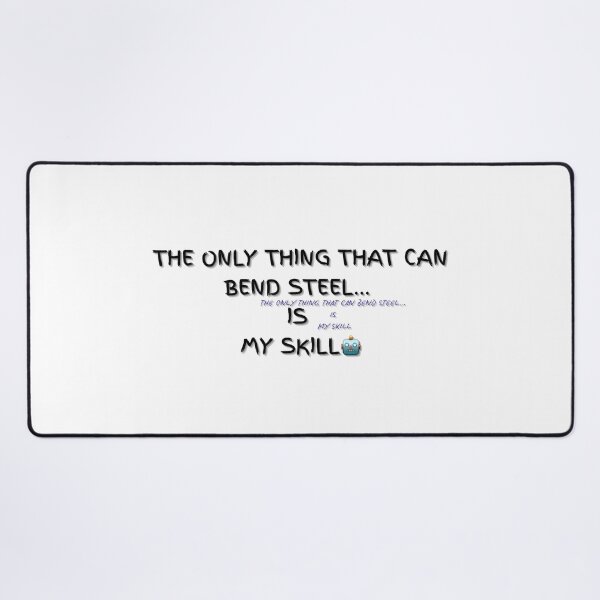 Item preview, Skilled Welder – Bender of Steel T-Shirt designed and sold by IronMade Apparel.
