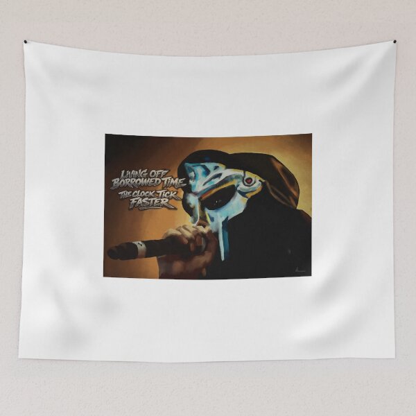 Item preview, MF Doom portrait painting  designed and sold by thehat24.