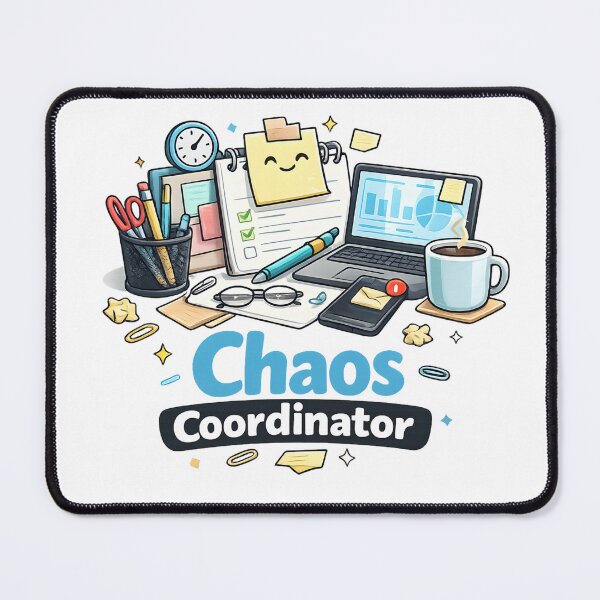 Item preview, Chaos Coordinator Office Design – Fun office motif for project managers, colleagues & coffee lovers designed and sold by Hischers Solution.