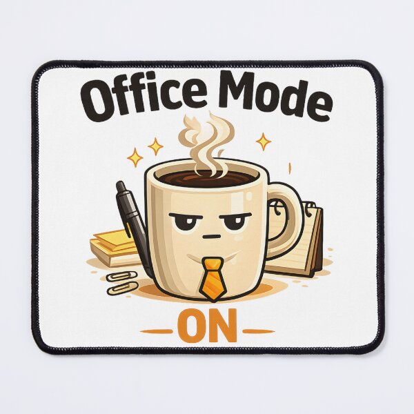 Item preview, Office Mode On – Funny Coffee Work Motivation Office Humor Design designed and sold by Hischers Solution.