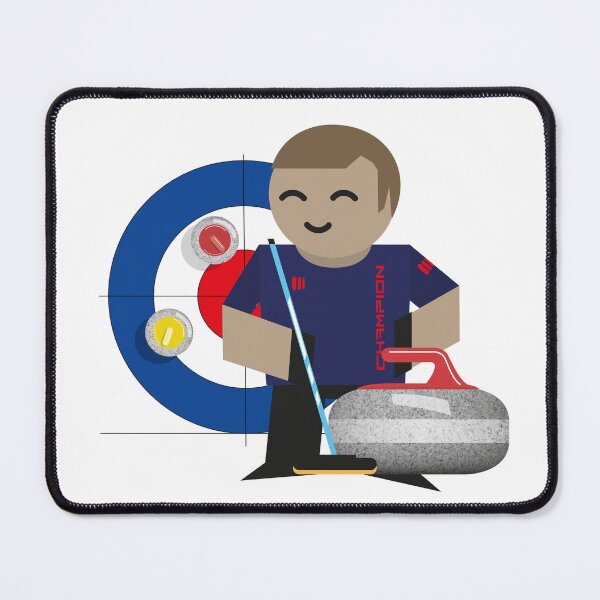 Item preview, Sports Character – Curling designed and sold by stirlingwork.