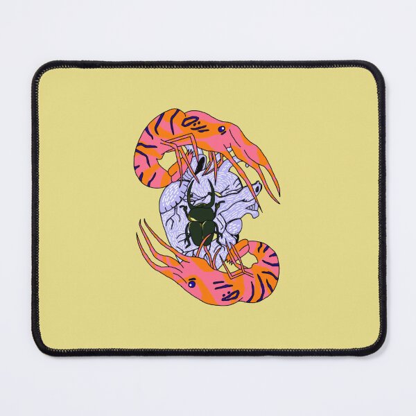 Item preview, Shrimps around a bug's heart designed and sold by AnnieHines.