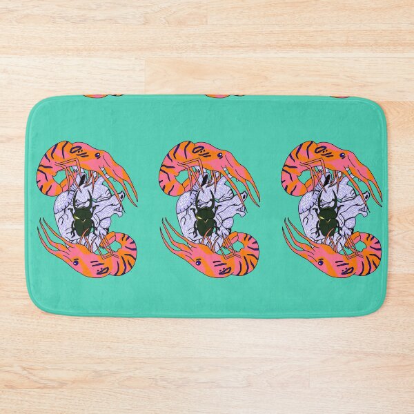 Item preview, Shrimps around a bug's heart designed and sold by AnnieHines.