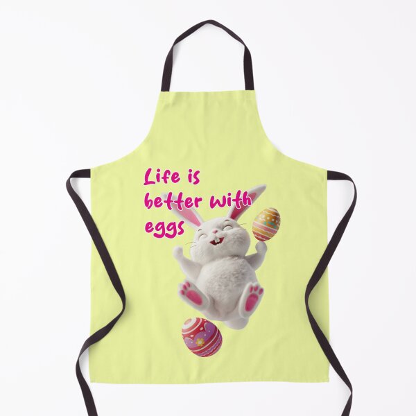 Item preview, Life is better with eggs – Happy Easter Bunny designed and sold by Mauswohn.