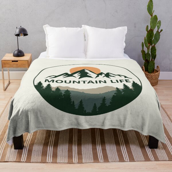 Item preview, Mountain Life | Retro Minimalist Outdoor Design designed and sold by MartynaKanik.