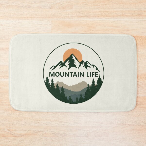 Item preview, Mountain Life | Retro Minimalist Outdoor Design designed and sold by MartynaKanik.