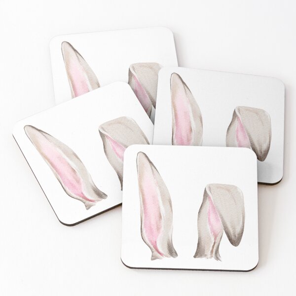 Item preview, Cute Folded Rabbit Ears  designed and sold by Sagi Jane Art.
