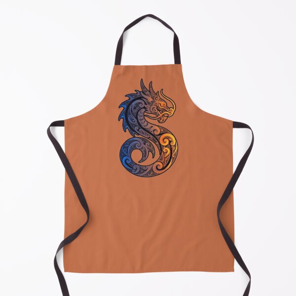 Item preview, Polynesian Tribal Dragon Fire – Ocean Flame Spiral designed and sold by SilentPowerArt.