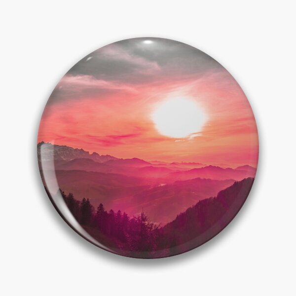 Item preview, Sunset Trees & Mountains designed and sold by omg-designs.