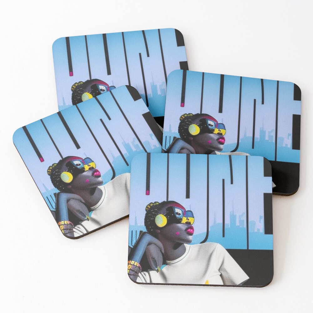 Item preview, Coasters (Set of 4) designed and sold by Roxbuc.