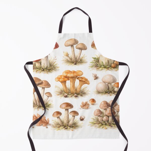 Item preview, Forest Floor Treasures: Watercolor Mushroom Study designed and sold by Ayshopcog.