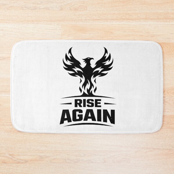Item preview, Rise Again – Bold Phoenix Motivational Design designed and sold by RelateAndTee.