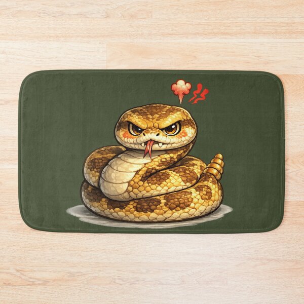 Item preview, Angry Rattlesnake Mascot designed and sold by Ivy-Triggs.