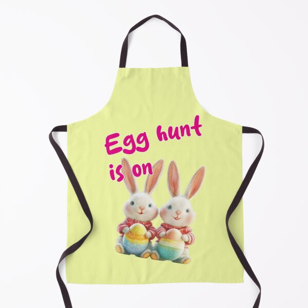 Item preview, Egg hunt is on – Two cute bunnies designed and sold by Mauswohn.