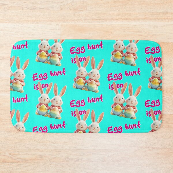 Item preview, Egg hunt is on – Two cute bunnies designed and sold by Mauswohn.
