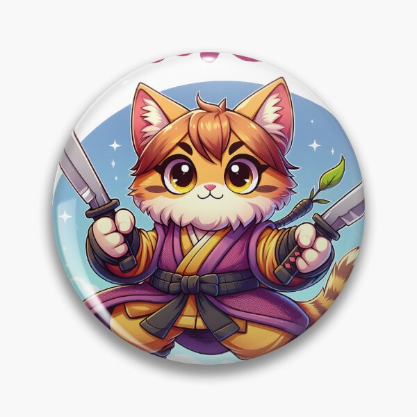 Item preview, Samurai kitty for children and adolescents designed and sold by Demaxi.
