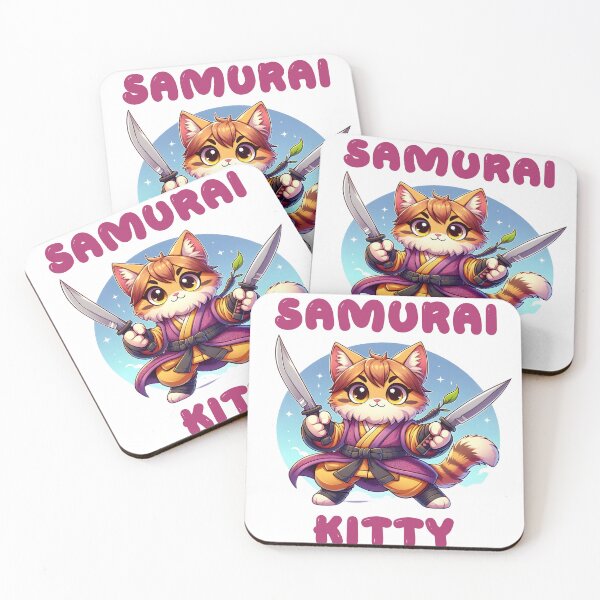 Item preview, Samurai kitty for children and adolescents designed and sold by Demaxi.