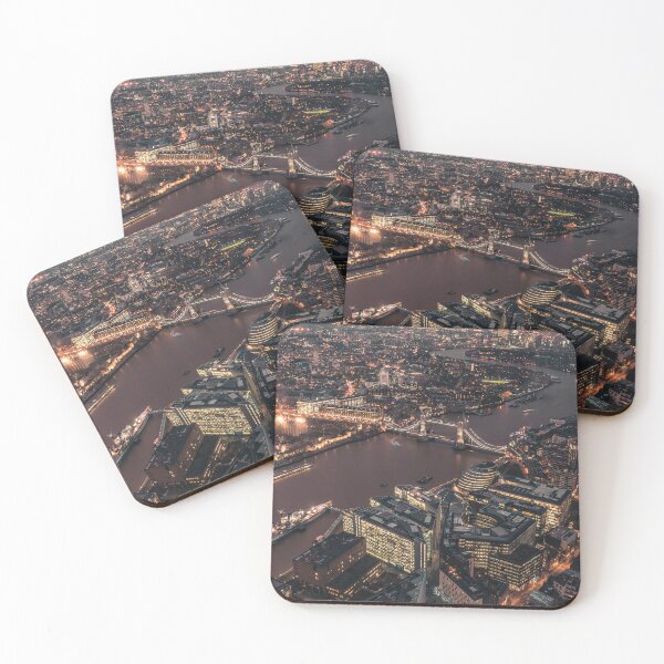 Item preview, London Skyline Tower Bridge Panorama at Night designed and sold by Mauswohn.
