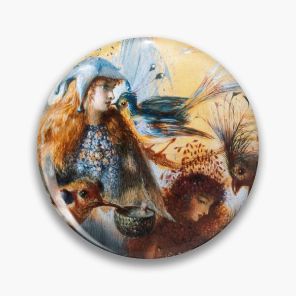 Item preview, John Anster Fitzgerald Faeries with Birds designed and sold by wfdr.