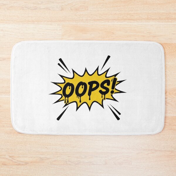 Item preview, Oops! Comic Pop Art | Sarcastic Speech Bubble Design designed and sold by RS-Globalist-.