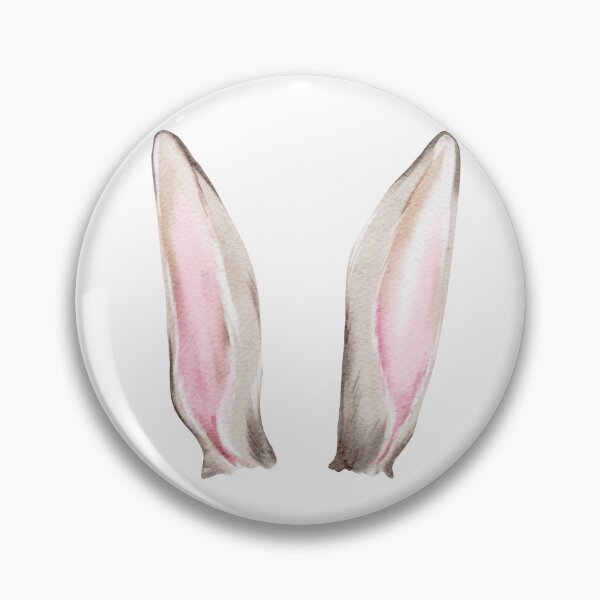 Item preview, Adorable Bunny Ears Watercolor Art designed and sold by Sagi Jane Art.