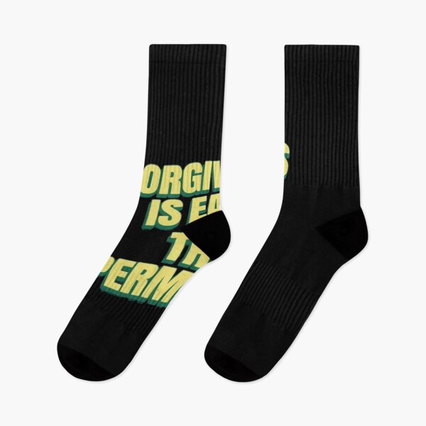 Item preview, Provocative “Forgiveness Is Easier Than Permission” Bold Quote for Risk‑Takers & Creators designed and sold by Bright Nest Studio.