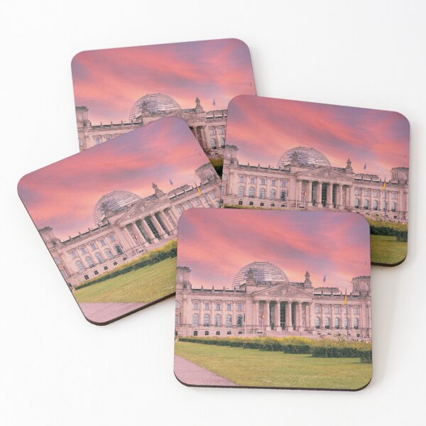 Item preview, Berlin Reichstag at a dramatic sunset designed and sold by Mauswohn.