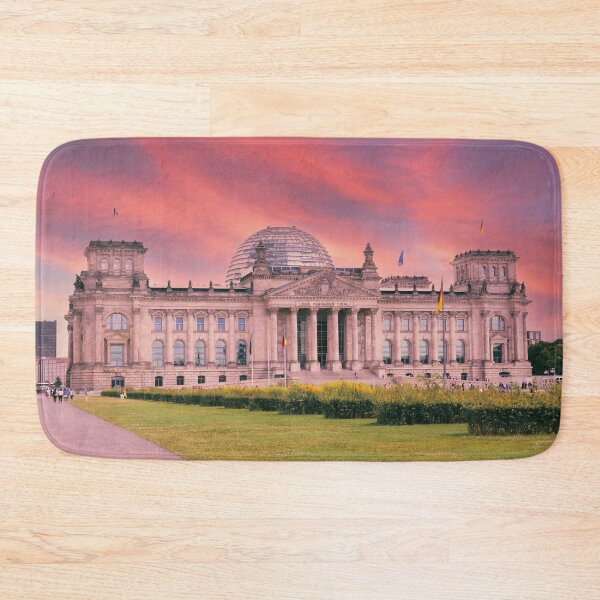 Item preview, Berlin Reichstag at a dramatic sunset designed and sold by Mauswohn.