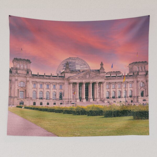 Item preview, Berlin Reichstag at a dramatic sunset designed and sold by Mauswohn.