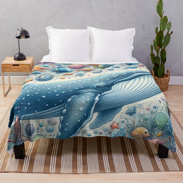 Item preview, Hand-drawn with love for whale above, the gentle giant we all love. designed and sold by Vanich-Panich.