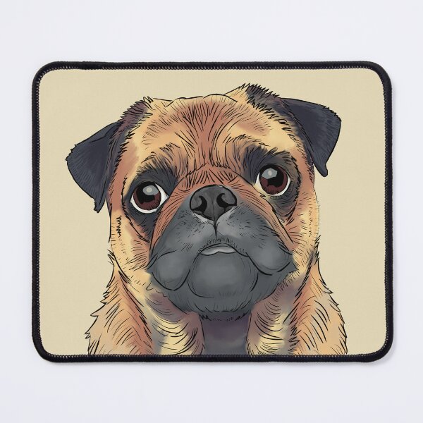 Item preview, Pug Portrait | Realistic Digital Dog Illustration designed and sold by MartynaKanik.