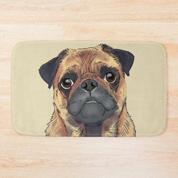Item preview, Pug Portrait | Realistic Digital Dog Illustration designed and sold by MartynaKanik.