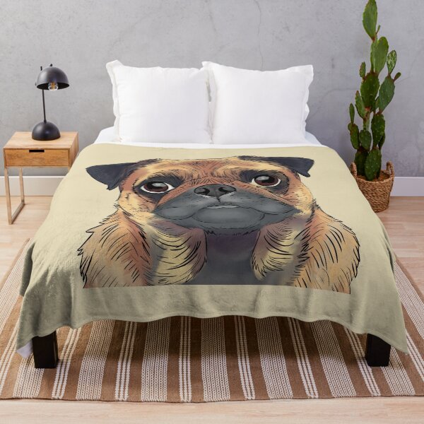 Item preview, Pug Portrait | Realistic Digital Dog Illustration designed and sold by MartynaKanik.
