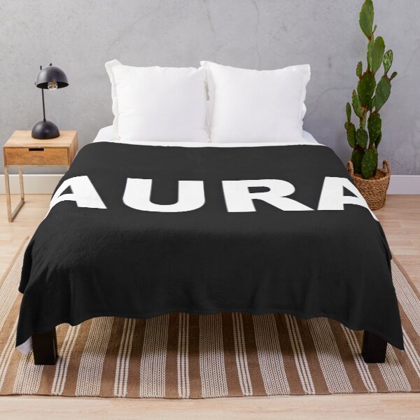Item preview, AURA — White Minimal Bold Type Statement designed and sold by WORDPAUSE.