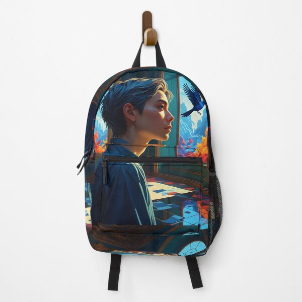 Item preview, Visual rhythm: A bird, a window, and your style designed and sold by KunstGeist.