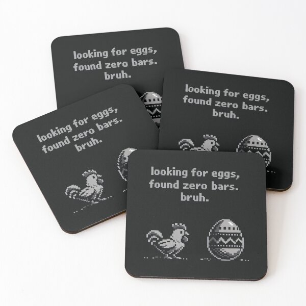 Item preview, Funny Looking for Eggs Gaming Retro Art designed and sold by SplashTastic.