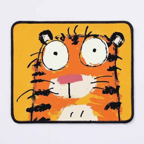 Item preview, Cute tiger with bubble eyes designed and sold by 516 Studio.