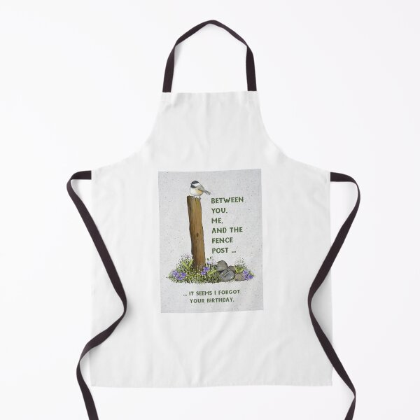 Item preview, Belated Birthday, Between You, Me, and the Fence Post I Forgot designed and sold by JoyfulWhimsy.